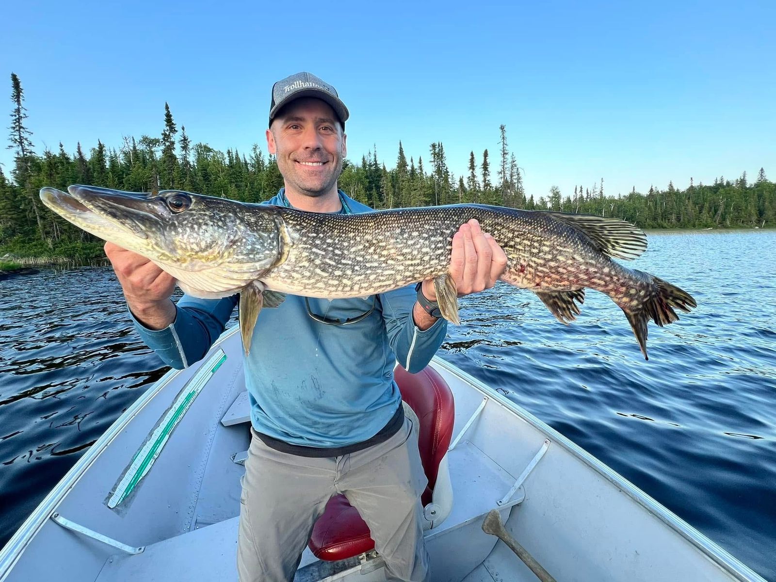 Cool-weather pike day on the chain