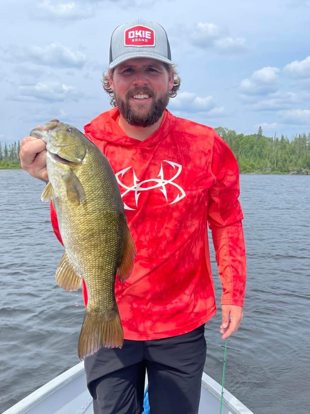 Smallmouth caught on an afternoon on the chain